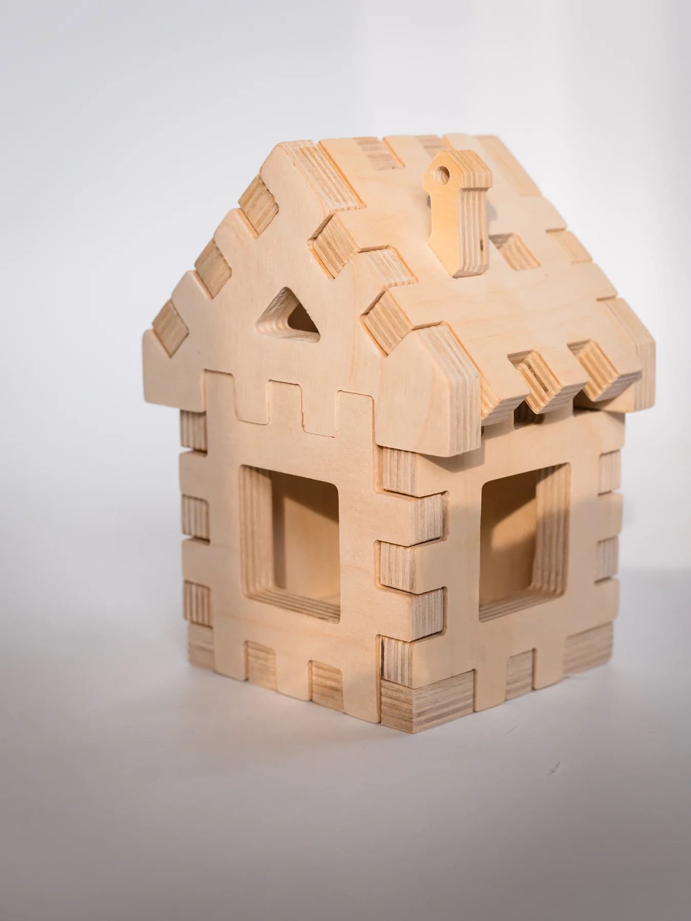 Домик — модель для корпоративного заказа Wood Kubik
