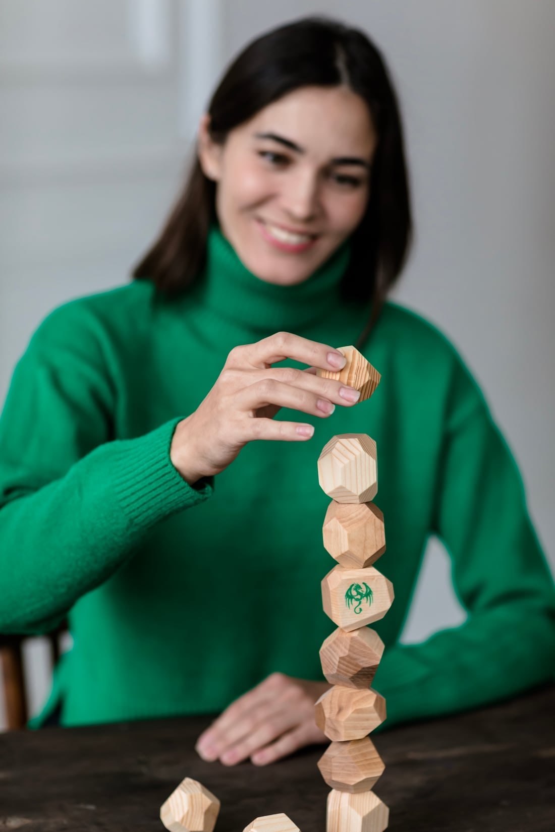 Брендированные деревянные подарки Wood Kubik — тактильная игра